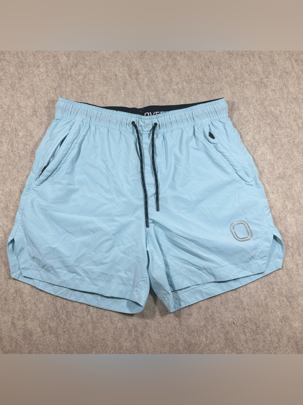 Overtime Men's Melo Performance Shorts - Sky Blue